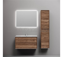 Мебель для ванной комнаты Sancos Marmi 2.0 90 дуб чарльстон, раковина CN7002