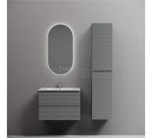 Мебель для ванной комнаты Sancos Folk 70 ergraut soft, раковина CN7007