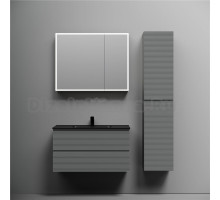 Мебель для ванной комнаты Sancos Folk 90 ergraut soft, раковина CN7002MB