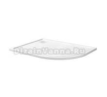 Поддон для душа BelBagno Uno TRAY-MR-UNO-RH-120/90-550-35-W-L-BO 120х90, белый, с сифоном