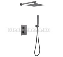 Душевой комплект Abber Daheim AF8251NG С ВНУТРЕННЕЙ ЧАСТЬЮ, никель