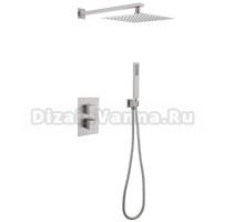 Душевой комплект Abber Daheim AF8251SP С ВНУТРЕННЕЙ ЧАСТЬЮ, сатин