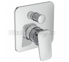 Встраиваемый смеситель для душа и ванны Ideal Standard Ceraplan BD263AA С ВНУТРЕННЕЙ ЧАСТЬЮ, хром
