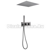 Душевой комплект Abber Daheim AF8255NG С ВНУТРЕННЕЙ ЧАСТЬЮ, никель