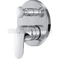 Встраиваемый смеситель для душа и ванны AM.PM Like F8085000 С ВНУТРЕННЕЙ ЧАСТЬЮ, хром