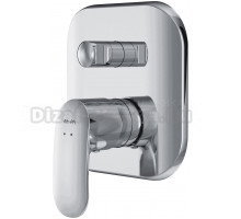 Встраиваемый смеситель для душа и ванны AM.PM Sensation F3085000 С ВНУТРЕННЕЙ ЧАСТЬЮ, хром