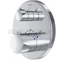 Термостатический смеситель встраиваемый AM.PM Gem F9075600 С ВНУТРЕННЕЙ ЧАСТЬЮ, хром