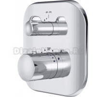 Термостатический смеситель встраиваемый AM.PM Sensation F3075600 С ВНУТРЕННЕЙ ЧАСТЬЮ, хром