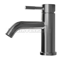 Смеситель для раковины Floracio Tube F.910.SS, сатин