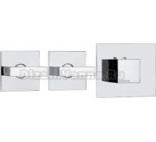 Термостатический смеситель встраиваемый Bossini Rectangular 2 Outlets LP Z033203 С ВНУТРЕННЕЙ ЧАСТЬЮ, хром