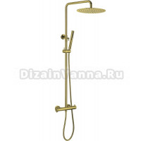 Душевая стойка Allen Brau Fantasy 5.11001-GB брашированное золото