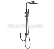 Душевая стойка Allen Brau Infinity 5.21031-31 матовая черная