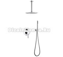Душевой комплект Abber Emotion AF8821 С ВНУТРЕННЕЙ ЧАСТЬЮ, хром