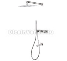 Душевой комплект Abber Rund AF8717SP С ВНУТРЕННЕЙ ЧАСТЬЮ, сатин