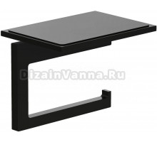 Держатель для туалетной бумаги Kludi Vela C 3197139 черный матовый