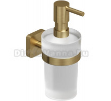 Дозатор для жидкого мыла Kludi Vela S 25976N0 настенный, золото