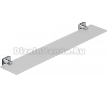Полка под зеркало Kludi Vela S 2597305 60 см, стеклянная
