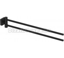 Держатель для полотенец Kludi Vela S 2597739 матовый черный
