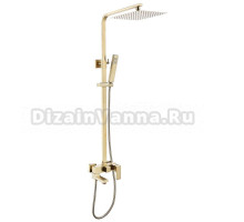 Душевая стойка Abber Daheim AF8216GL матовое золото