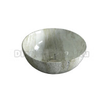 Накладная раковина GID Esfera Mnc487 32 под глянцевый камень, круглая, фаянс