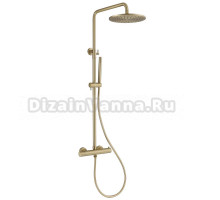 Душевая стойка Abber Wasser Kreis AF8160GL матовое золото