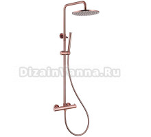 Душевая стойка Abber Wasser Kreis AF8160RG розовое золото