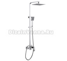 Душевая стойка Abber Wasserfall AF8616 хром