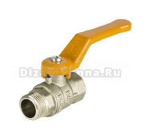 Шаровой кран Dist Стандарт Н422Р газ 3/4" ВРx3/4" НР