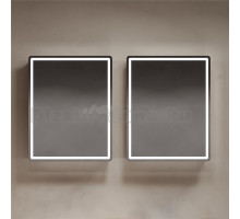 Зеркало-шкаф Sancos Mirror 60 MI60ECH, с подсветкой, дуб чарльстон, набор 2 шт