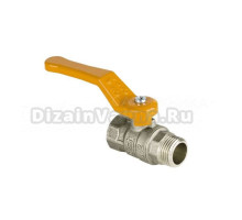 Шаровой кран Dist Эксперт Н223Р газ 1" ВРx1" НР