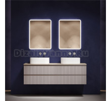 Мебель для ванной комнаты Sancos Snob T 160 doha soft, столешница бежевая TT160A2, раковина CN6052