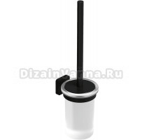 Ершик для унитаза Kludi Vela S 2597439 черный матовый