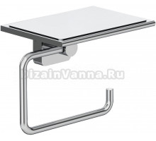 Держатель для туалетной бумаги Kludi Vela S 2597105 хром