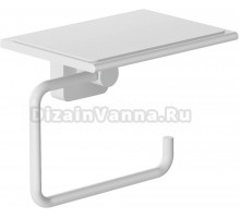 Держатель для туалетной бумаги Kludi Vela S 2597153 белый матовый