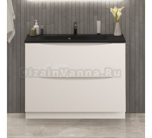 Тумба с раковиной BelBagno Marino 100 напольная, bianco lucido