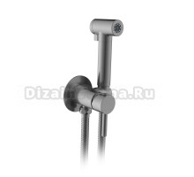 Гигиенический душ AltroBagno Modern AltroBagnoModern060118GM со смесителем, С ВНУТРЕННЕЙ ЧАСТЬЮ, оружейная сталь