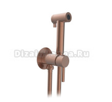 Гигиенический душ AltroBagno Modern AltroBagnoModern060123BC со смесителем, С ВНУТРЕННЕЙ ЧАСТЬЮ, матовая медь