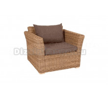 Садовое кресло 4SiS Капучино соломенное, ширина 86 см