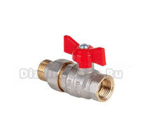 Шаровой кран Dist Эксперт Н143Б 1" ВРx1" НР американка