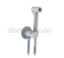 Гигиенический душ AltroBagno Modern AltroBagnoModern060124MW со смесителем, С ВНУТРЕННЕЙ ЧАСТЬЮ, матовый белый