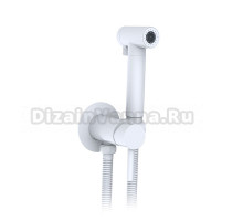 Гигиенический душ AltroBagno Modern AltroBagnoModern060125Wt со смесителем, С ВНУТРЕННЕЙ ЧАСТЬЮ, белый