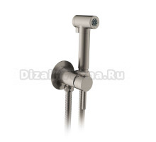 Гигиенический душ AltroBagno Modern 060126 Ni со смесителем, С ВНУТРЕННЕЙ ЧАСТЬЮ, никель