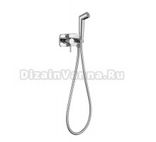 Гигиенический душ AltroBagno Metropoli 060109 Cr со смесителем, С ВНУТРЕННЕЙ ЧАСТЬЮ, хром