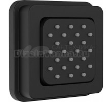 Душевая форсунка AltroBagno Beni aggiuntivi 071602 NeOp матовый черный