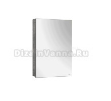 Зеркало-шкаф Belux Стокгольм 50 бетон чикаго светло-серый