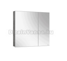 Зеркало-шкаф Belux Стокгольм 80 бетон чикаго светло-серый