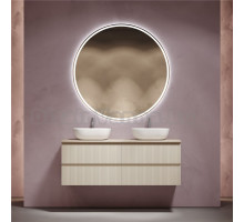 Мебель для ванной комнаты Sancos Snob T 140 beige soft, столешница бежевая TT140A2X, раковина CN6009