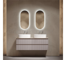 Мебель для ванной комнаты Sancos Snob T 140 doha soft, столешница бежевая TT140A2, раковина CN6075