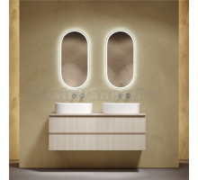 Мебель для ванной комнаты Sancos Snob T 140 beige soft, столешница бежевая TT140A2, раковина CN6075