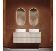 Мебель для ванной комнаты Sancos Snob R 140 beige soft, столешница бежевая TT140A2, раковина CN6075